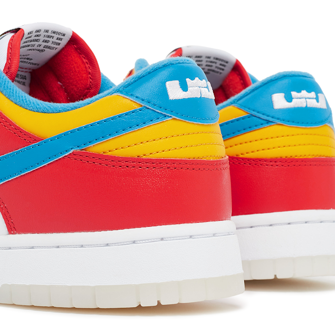 Nike x LeBron James Dunk Low "Fruity Pebbles" multicolor 75364 5