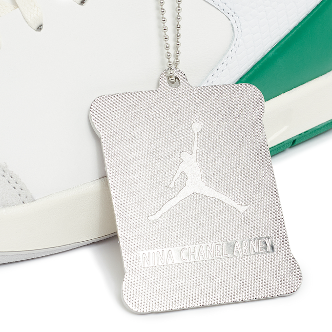 Jordan x Nina Chanel Abney Air Jordan 2 Retro Low SE "White Malachite" beige 75511 6