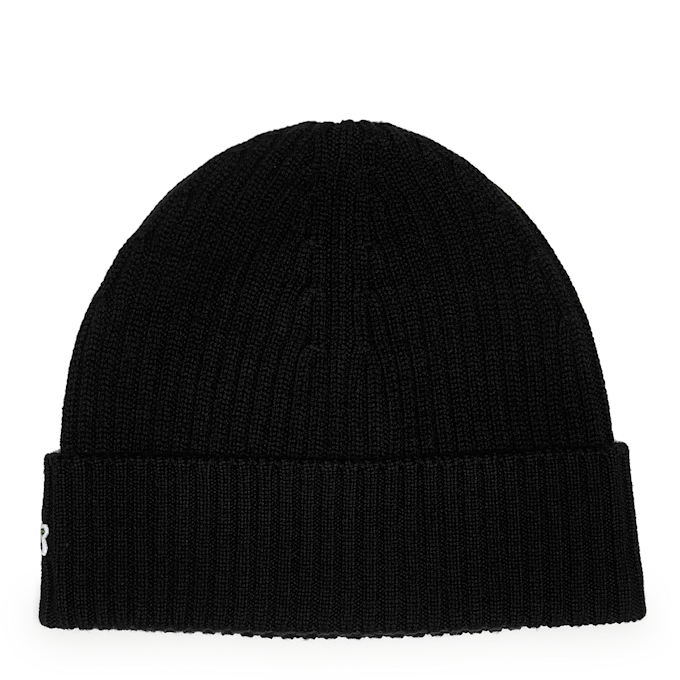 Lacoste Rib Beanie black schwarz 76260 1