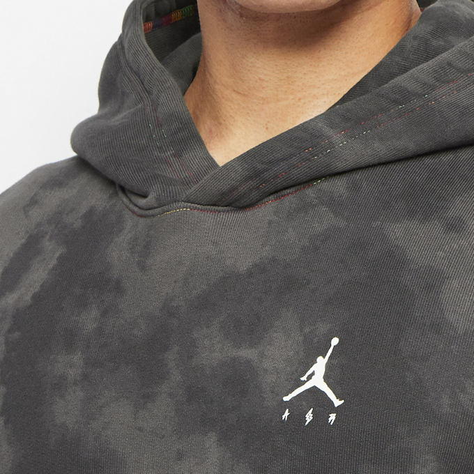 Jordan x J Balvin Fleece Hoodie zwart 76382 5