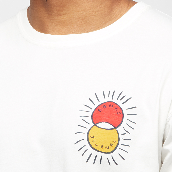 Banks Journal Swipe Tee off white wit 76559 5