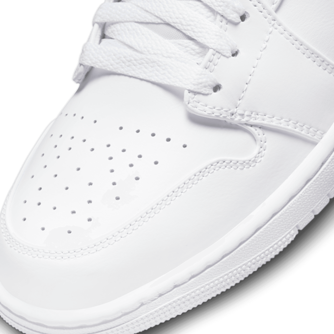 Jordan Air Jordan 1 Mid "Triple White" blanc 76676 7