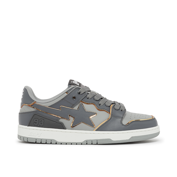A Bathing Ape Wmns Bape SK8 Sta #3 L grau 76815 2