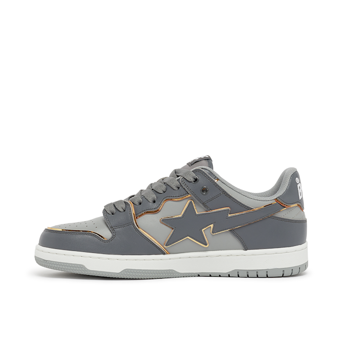 A Bathing Ape Wmns Bape SK8 Sta #3 L grau 76815 3