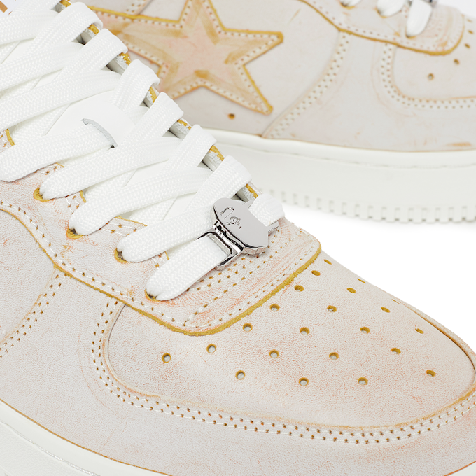 A Bathing Ape Wmns Sta #5 L beige 76823 6