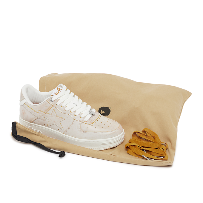 A Bathing Ape Wmns Sta #5 L beige 76823 8
