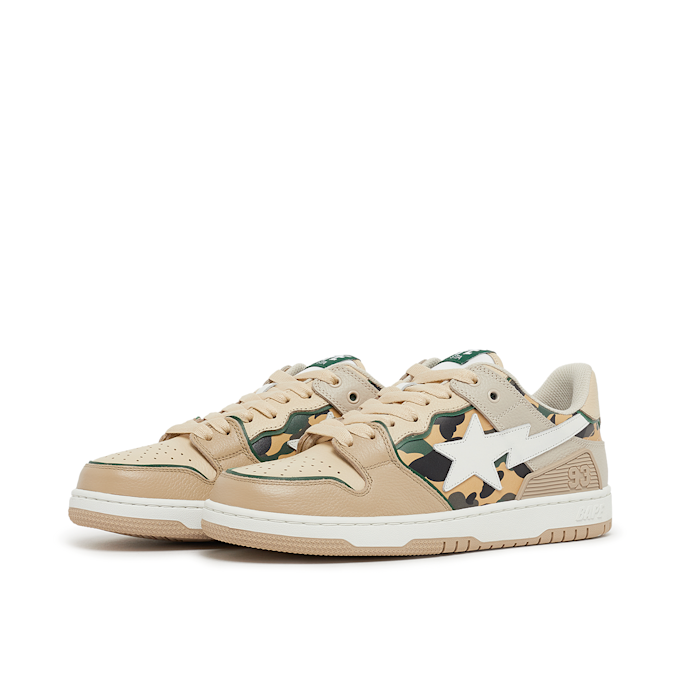 A Bathing Ape Wmns SK8 Sta #4 L beige 76826 1