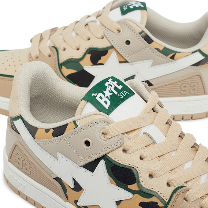 A Bathing Ape Wmns SK8 Sta #4 L beige 76826 6