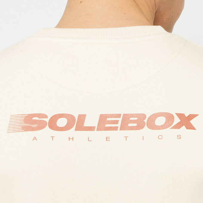 solebox S-Logo Crewneck beige 77208 6