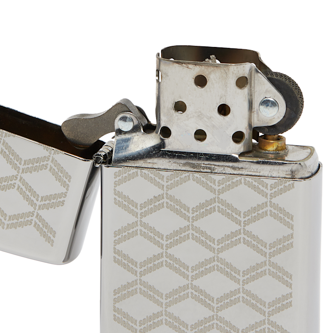 solebox Zippo Windproof Lighter silver 77219 4