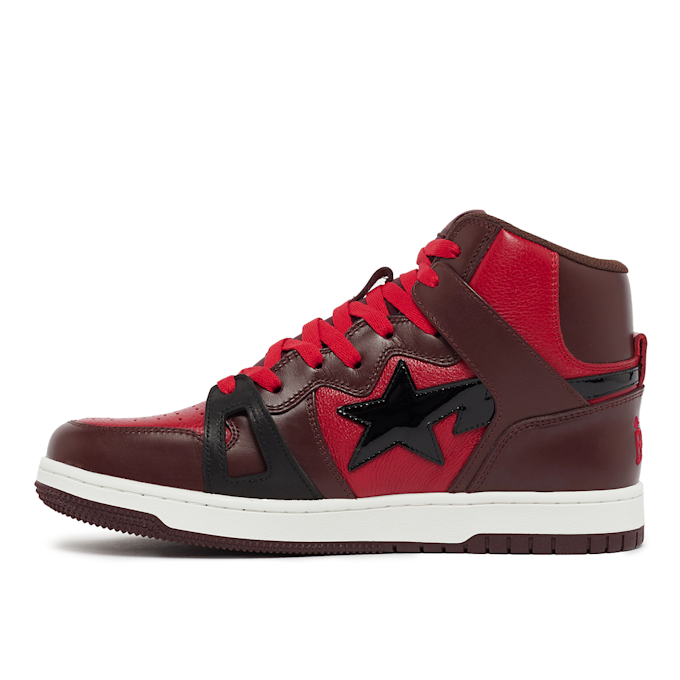 A Bathing Ape Bape Sta 93 Hi M1 red 77371 3