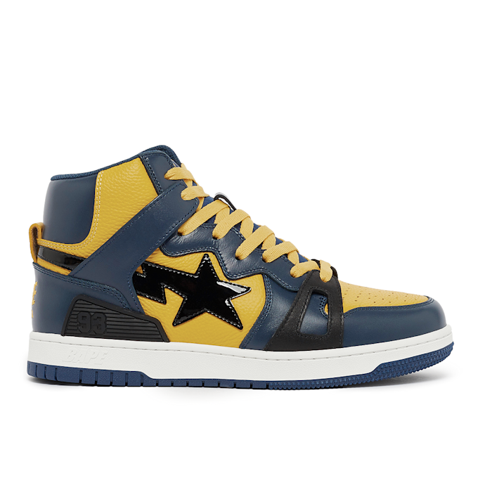 A Bathing Ape Bape Sta 93 Hi M1 geel 77373 2