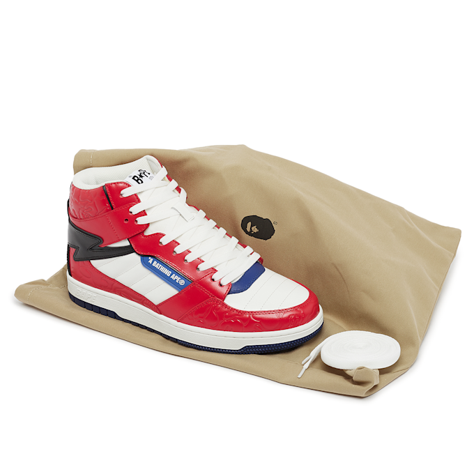 A Bathing Ape Sta 88 Mid #1 M1 red 77386 7