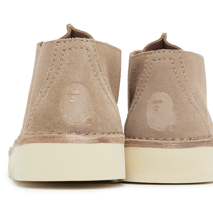 A Bathing Ape Center Seam Shoes M beige 77379 5