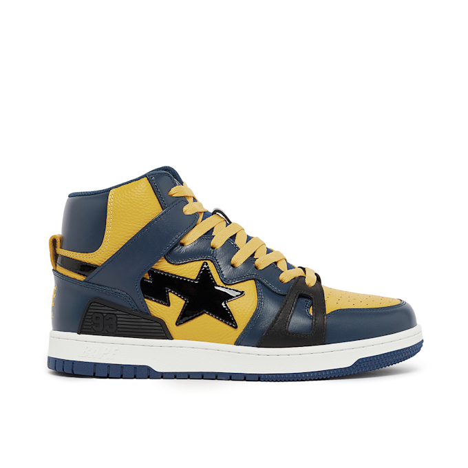 A Bathing Ape Wmns Bape Sta 93 Hi L yellow 77387 2