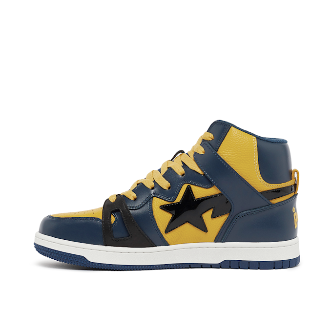 A Bathing Ape Wmns Bape Sta 93 Hi L yellow 77387 3