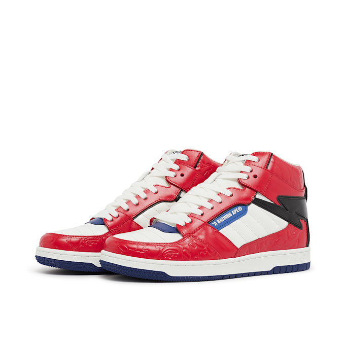 A Bathing Ape Wmns Sta 88 Mid #1 L red 77394 1