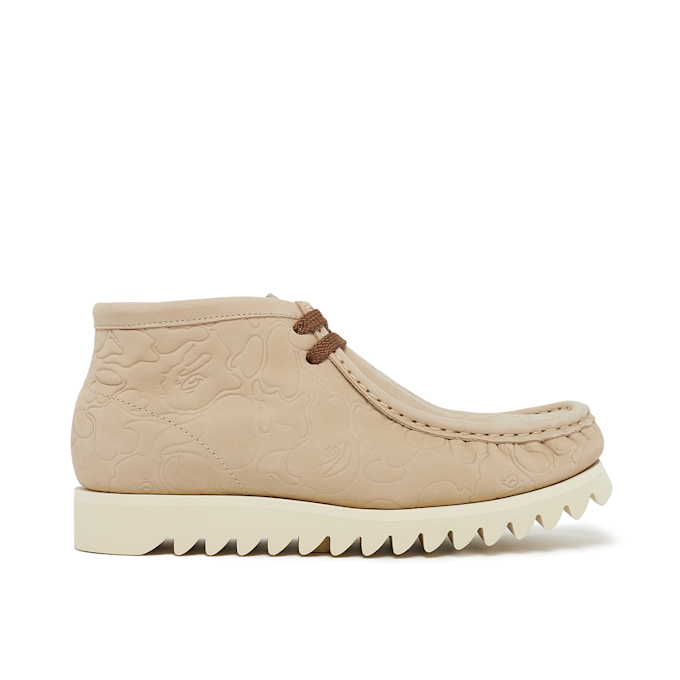 A Bathing Ape Wmns Manhunt #1 L beige 77393 2