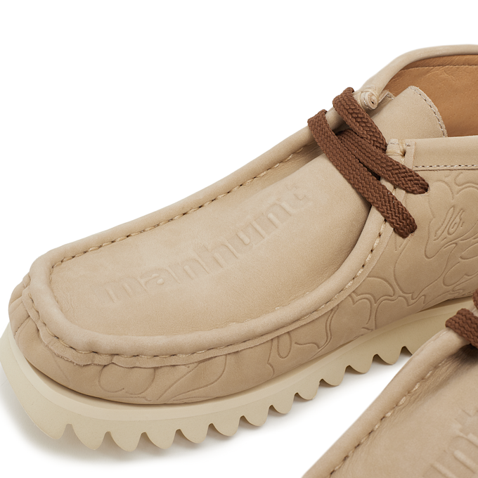A Bathing Ape Wmns Manhunt #1 L beige 77393 6