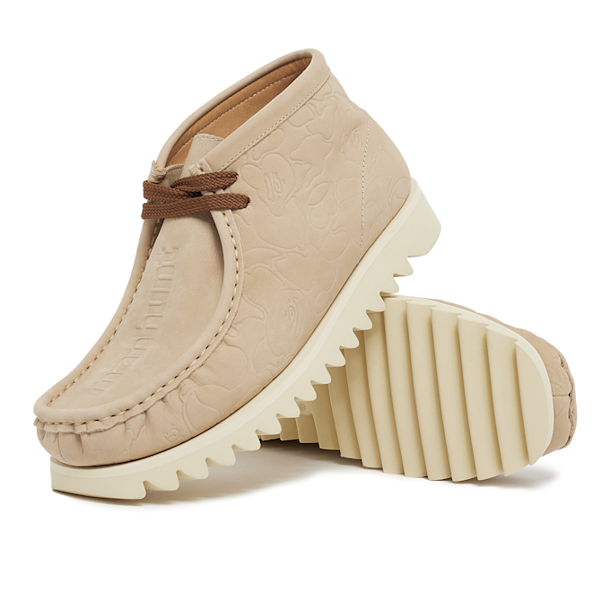 A Bathing Ape Wmns Manhunt #1 L beige 77393 7