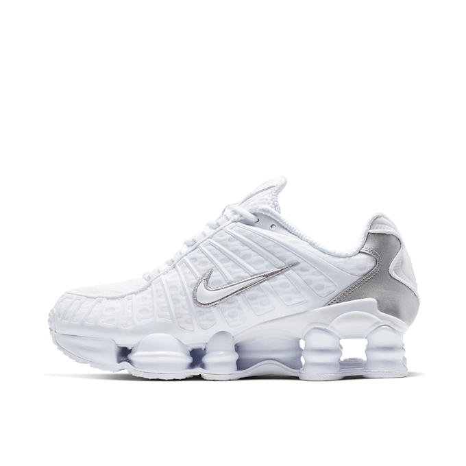 Nike Wmns Shox TL "Metallic White" wit 78175 3