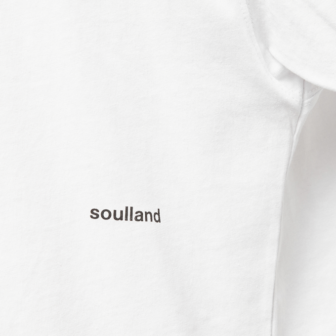 Soulland Ash T-Shirt wit 78565 6