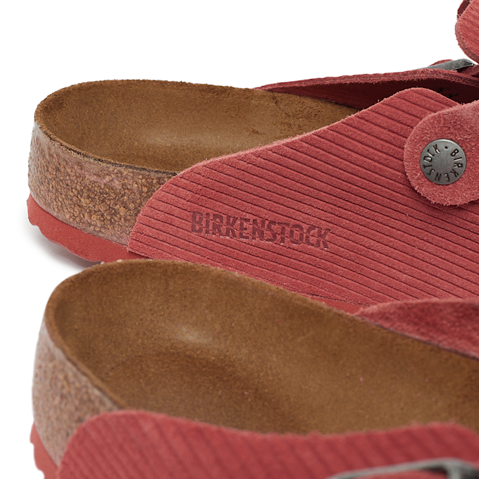 Birkenstock Boston VL Corduroy red 78655 5
