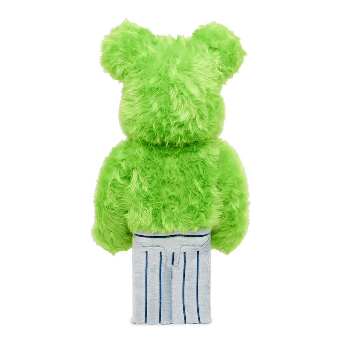 Medicom Bearbrick Oscar The Grouch Costume Ver. 1000% multicolor 79889 3