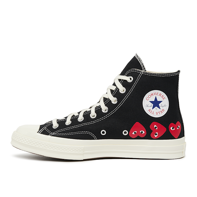 Comme des Garcons Play Multi Heart Chuck Taylor All Star '70 High schwarz 79924 3