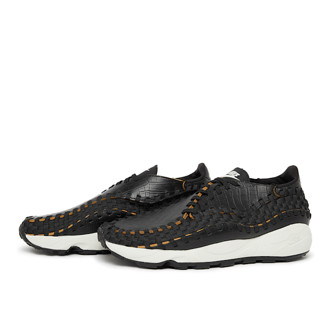 Nike Air Footscape Woven Premium "Black Croc" noir 79990 1