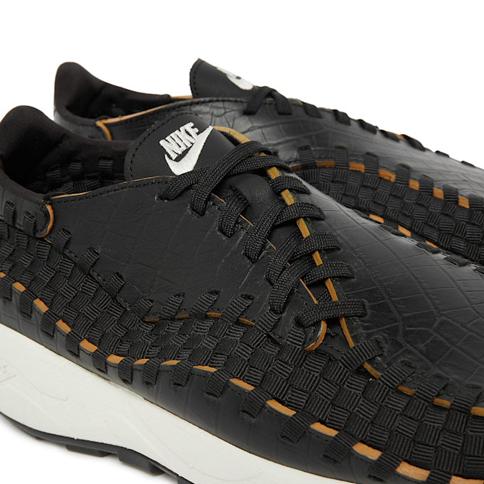 Nike Air Footscape Woven Premium "Black Croc" noir 79990 5