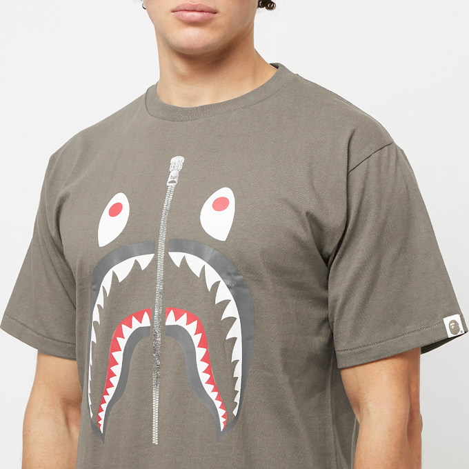 A Bathing Ape Shark Tee M braun 80142 5