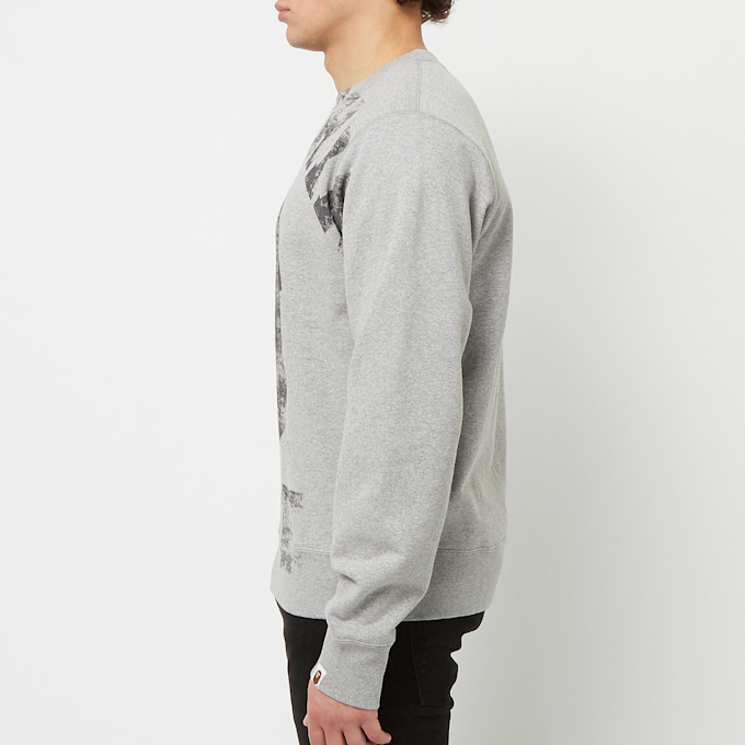 A Bathing Ape Big College Crewneck grau 80188 3