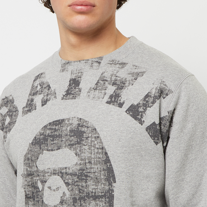 A Bathing Ape Big College Crewneck grau 80188 5