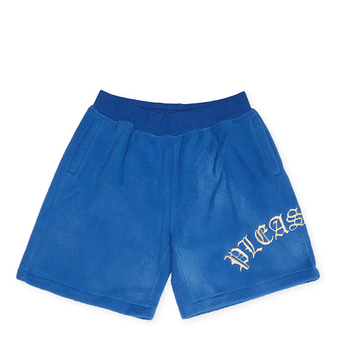 Pleasures Mars Sherpa Shorts blau 80294 1