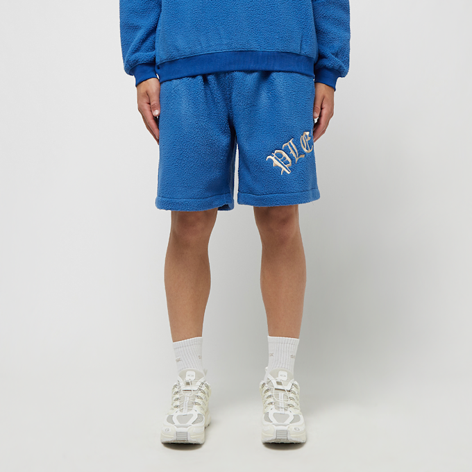 Pleasures Mars Sherpa Shorts blau 80294 2