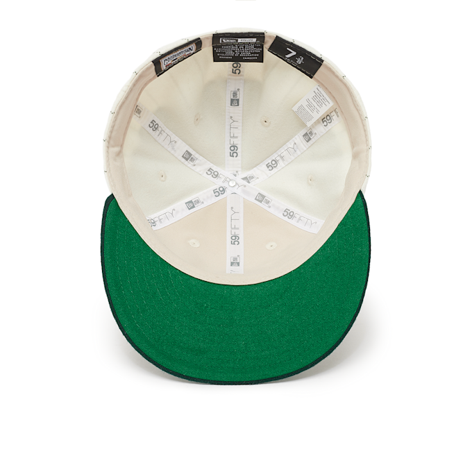 New Era MLB Stripe Oakland Athletics CHW 59 Fifty RC beige 80630 3