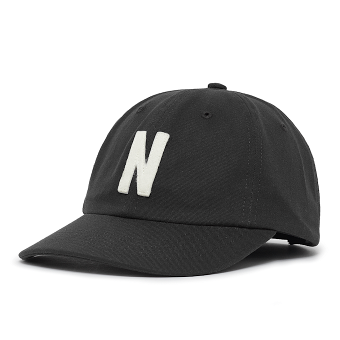 Norse Projects Felt N Twill Sports Cap zwart 81171 1