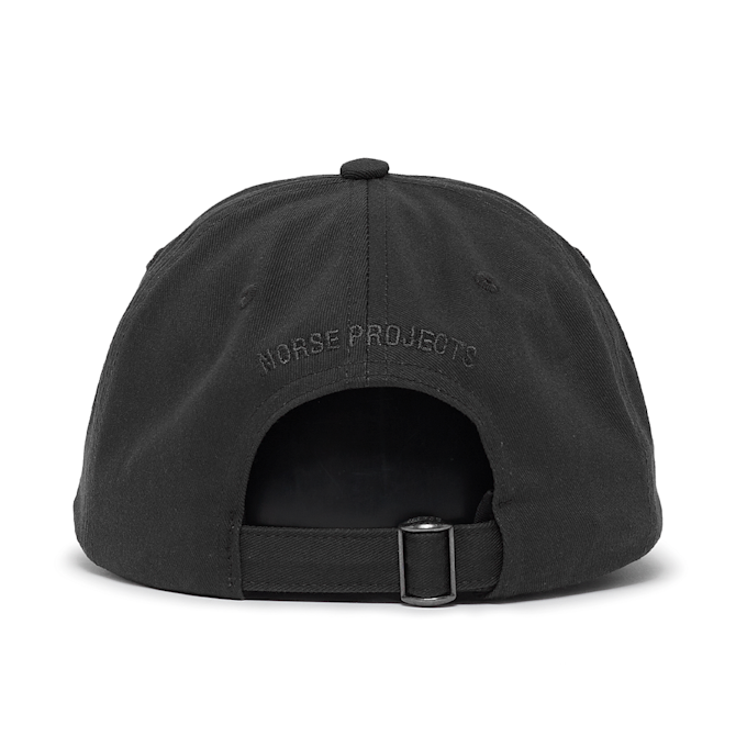 Norse Projects Felt N Twill Sports Cap zwart 81171 2