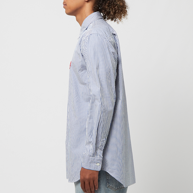 Comme des Garcons Play Men's Shirt Woven bleu 81360 3