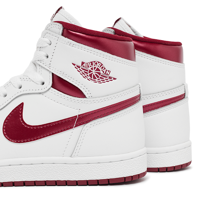 Jordan Wmns Air Jordan 1 High 85 "Metallic Burgundy" blanc 81456 5