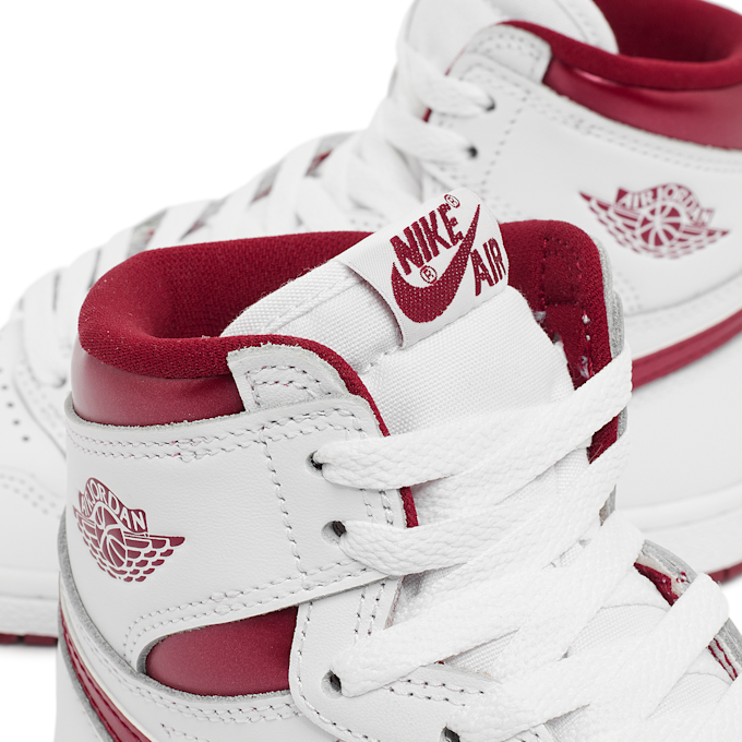 Jordan Wmns Air Jordan 1 High 85 "Metallic Burgundy" blanc 81456 6
