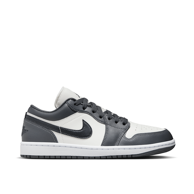 Jordan Wmns Air Jordan 1 Low "Dark Grey" white 81532 2