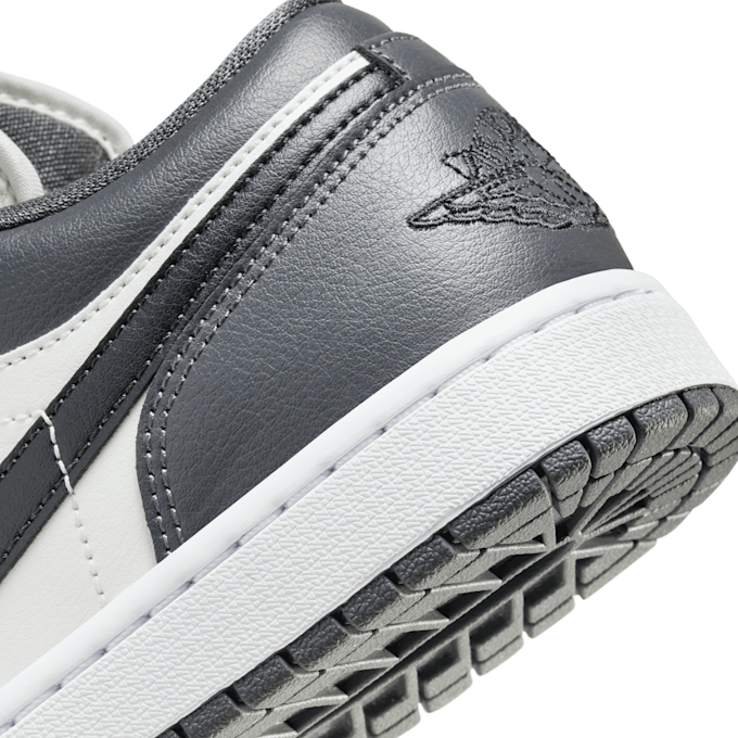 Jordan Wmns Air Jordan 1 Low "Dark Grey" white 81532 8