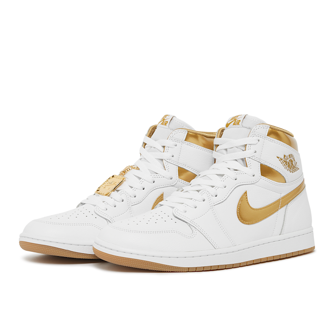 Jordan Air Jordan 1 Retro High OG "Metallic Gold" weiß 81545 1