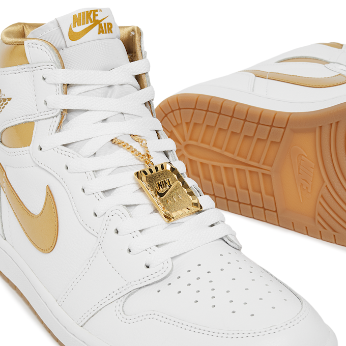 Jordan Air Jordan 1 Retro High OG "Metallic Gold" weiß 81545 5