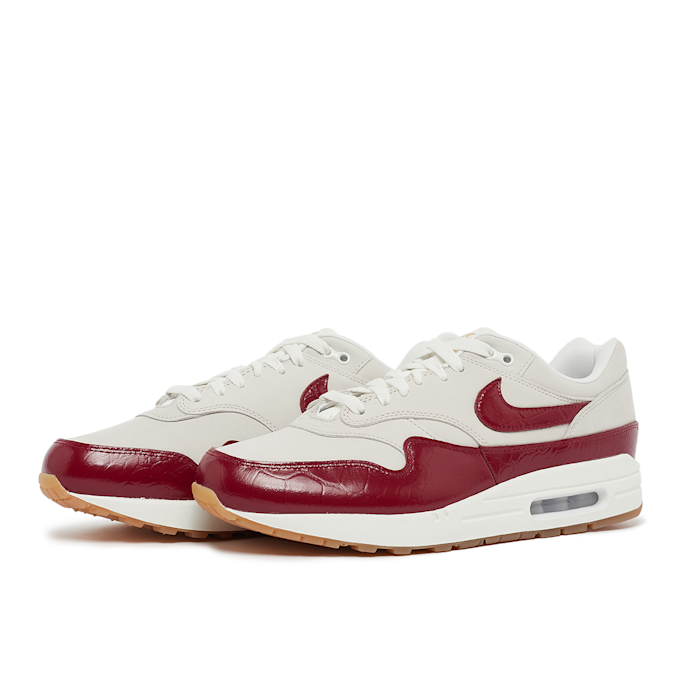 Nike Air Max 1 LX "Team Red" grey 81640 1
