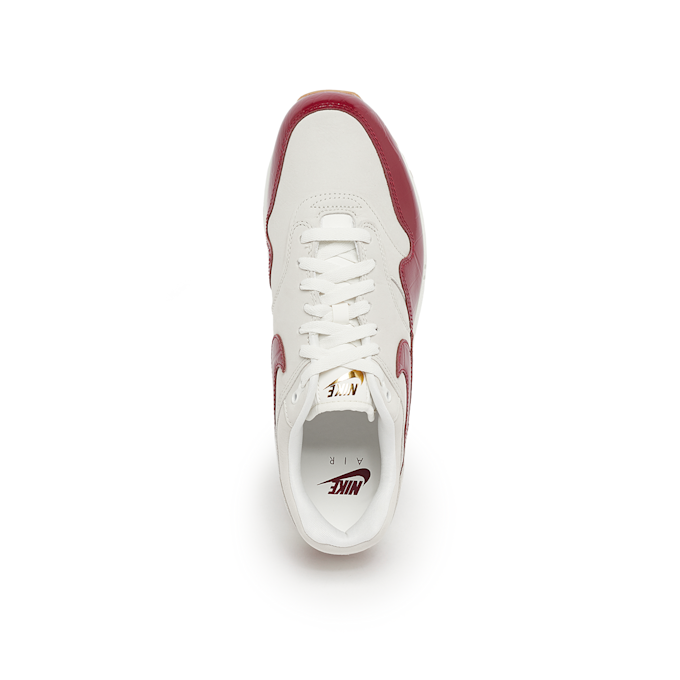 Nike Wmns Air Max 1 LX "Team Red" gris 81657 4