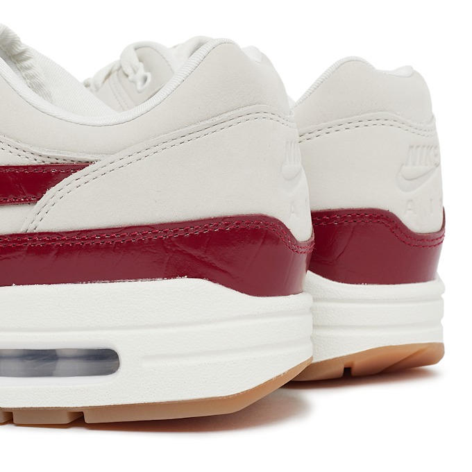 Nike Wmns Air Max 1 LX "Team Red" gris 81657 5