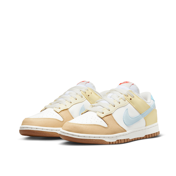 Nike Dunk Low Next Nature "Soft Yellow" blanc 81696 1